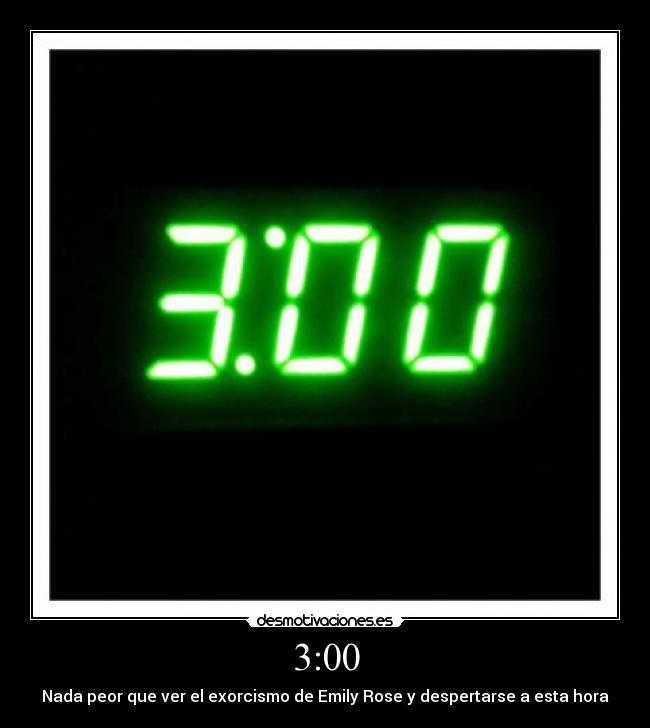 3:00 -