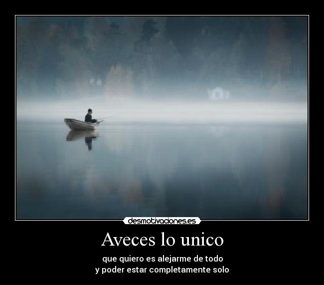 Aveces lo unico - 