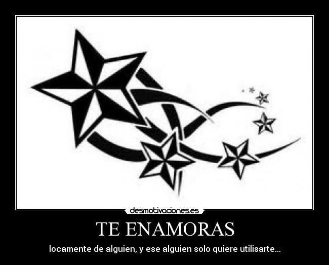 TE ENAMORAS -