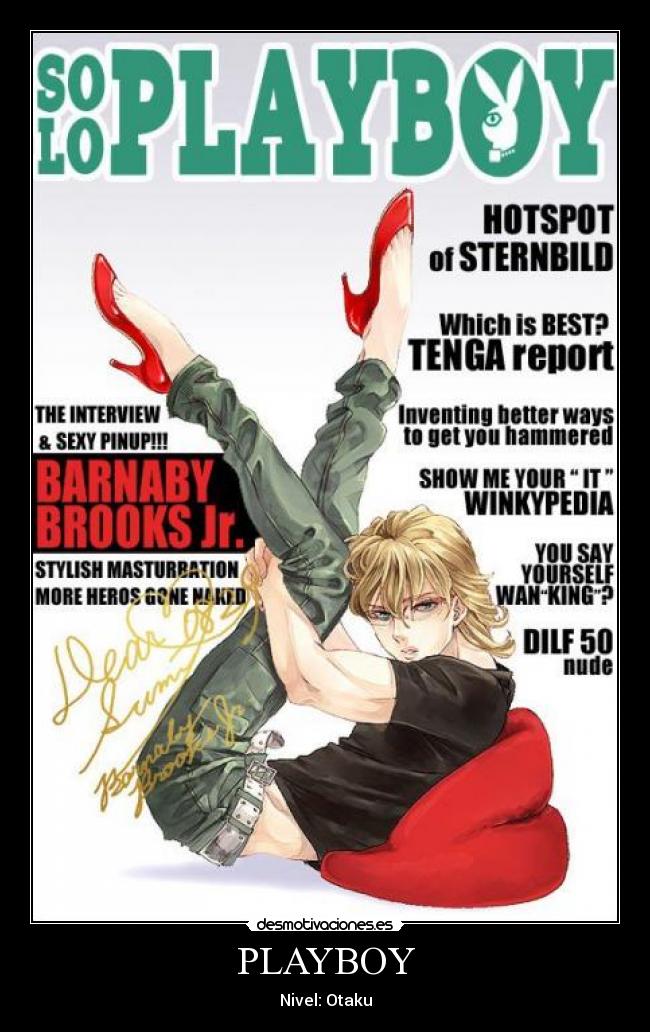 PLAYBOY - Nivel: Otaku