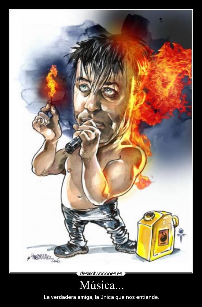 Música... - La verdadera amiga, la única que nos entiende.