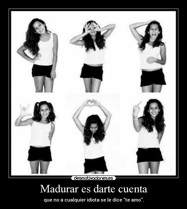 carteles madurar madurar desmotivaciones