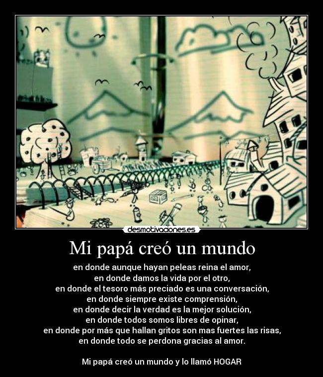 Mi papá creó un mundo - 