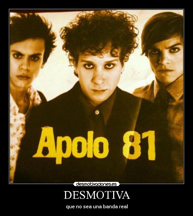 DESMOTIVA - que no sea una banda real