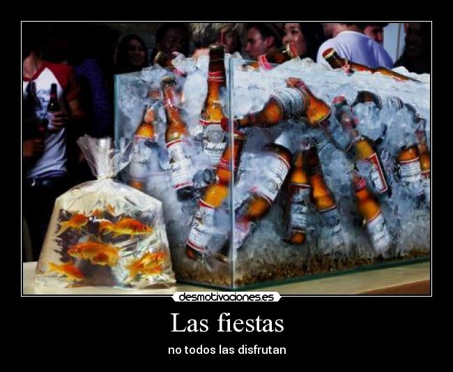 Las fiestas - no todos las disfrutan