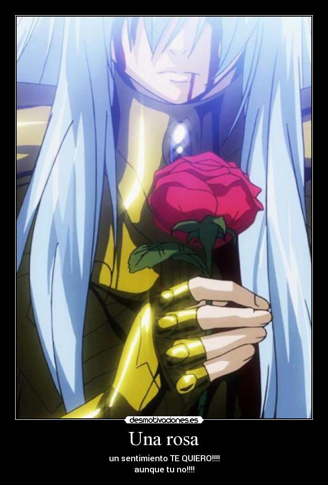 Una rosa - un sentimiento TE QUIERO!!!!
aunque tu no!!!!