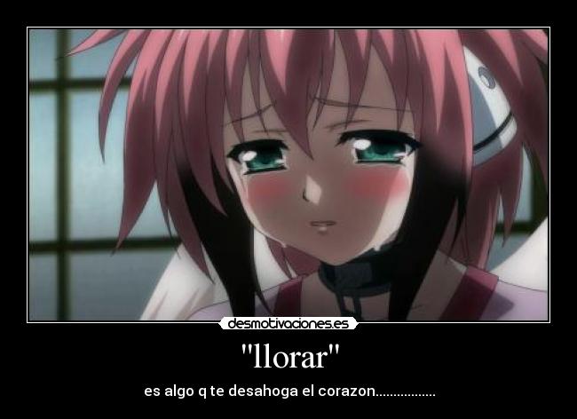 llorar -