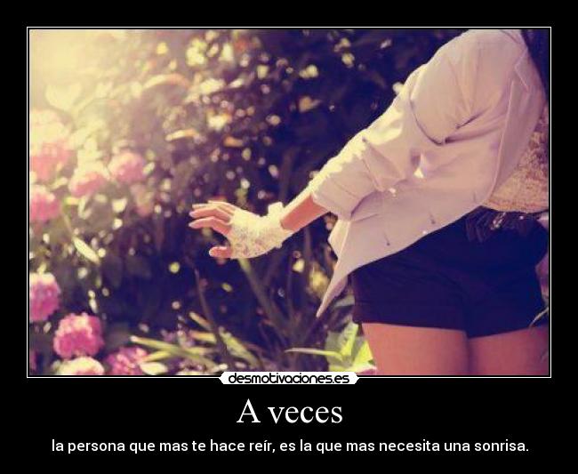 A veces -