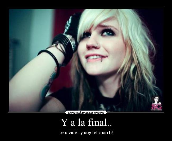 Y a la final.. - 