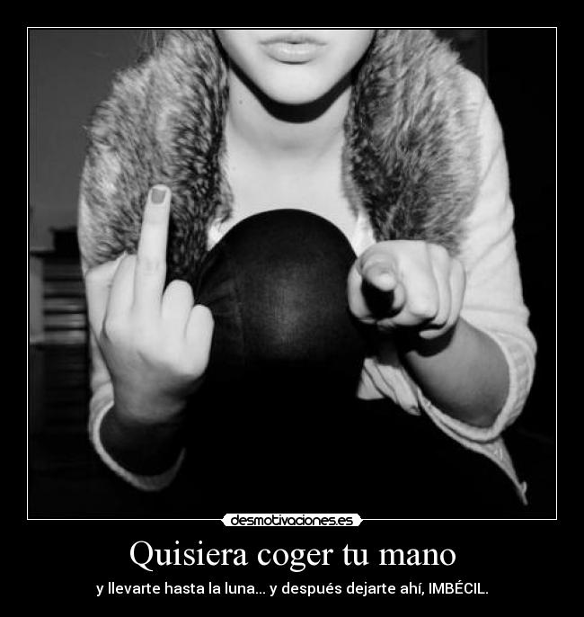 Quisiera coger tu mano - 