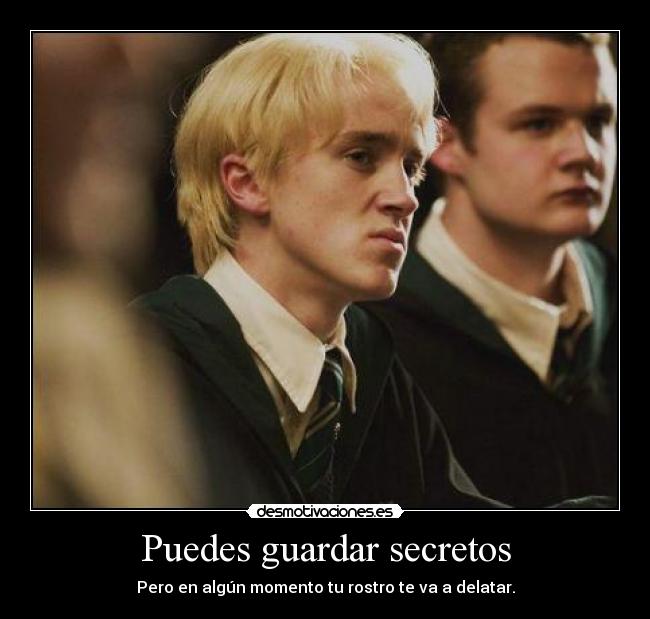 Puedes guardar secretos -