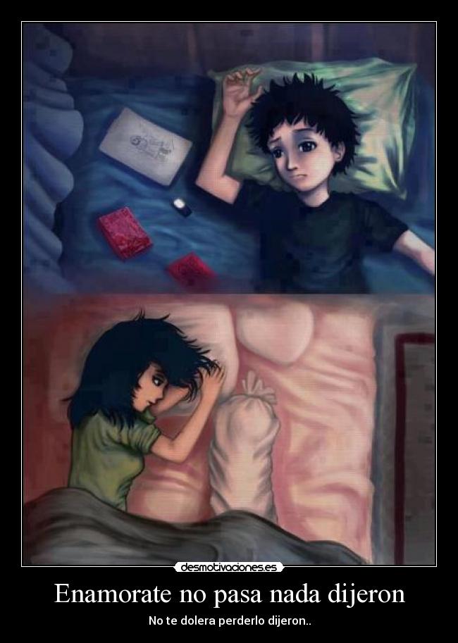 Enamorate no pasa nada dijeron - 