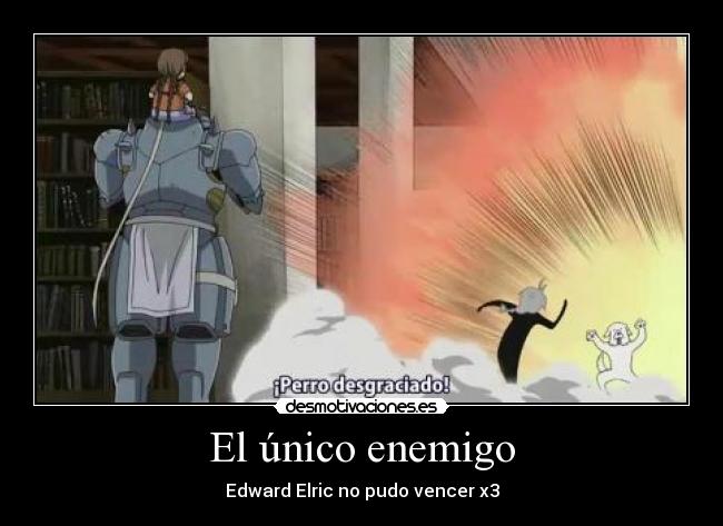 carteles enemigo fullmetal alchemist desmotivaciones