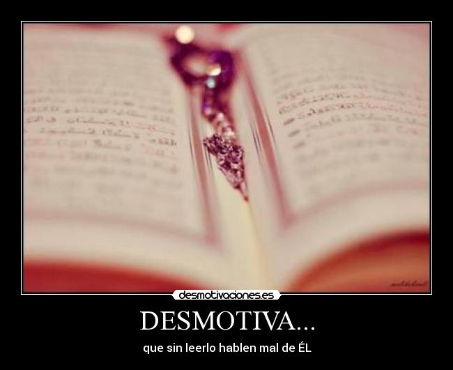 DESMOTIVA... -