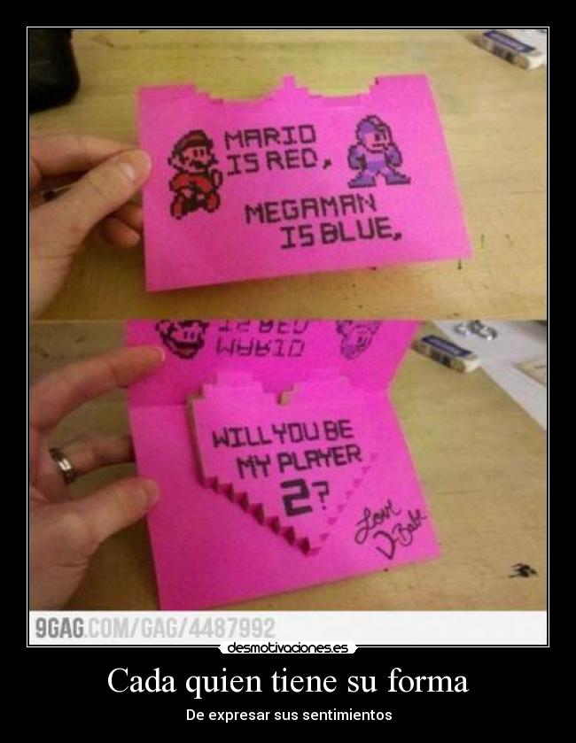 carteles cada quien tiene forma expresar sus sentimientos desmotivaciones