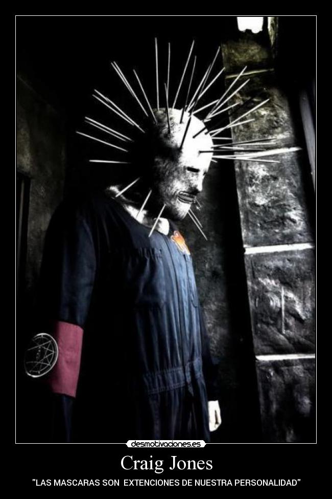 Craig Jones - LAS MASCARAS SON EXTENCIONES DE NUESTRA PERSONALIDAD