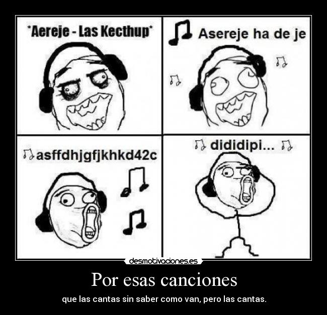Por esas canciones -