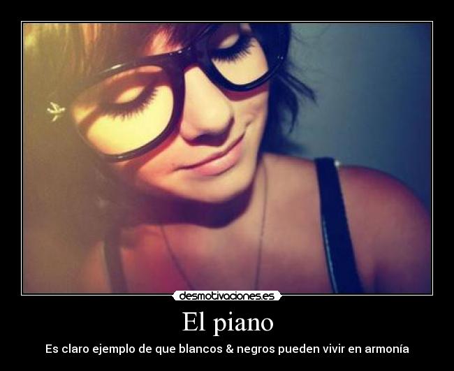 El piano -