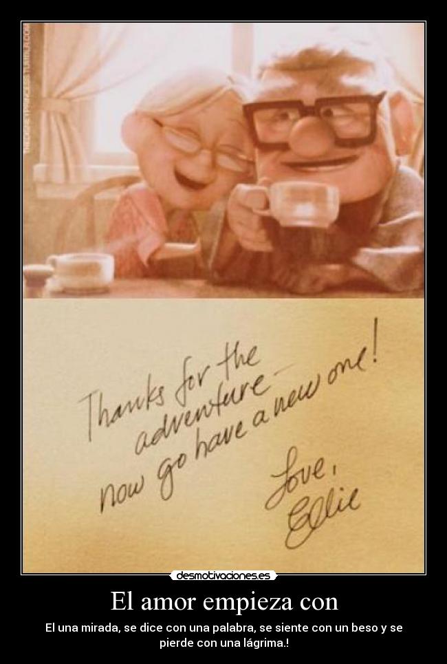 El amor empieza con - 