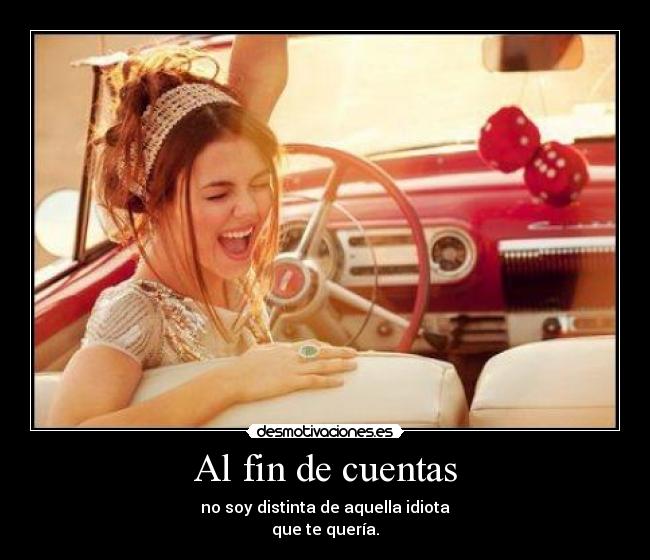 Al fin de cuentas - 