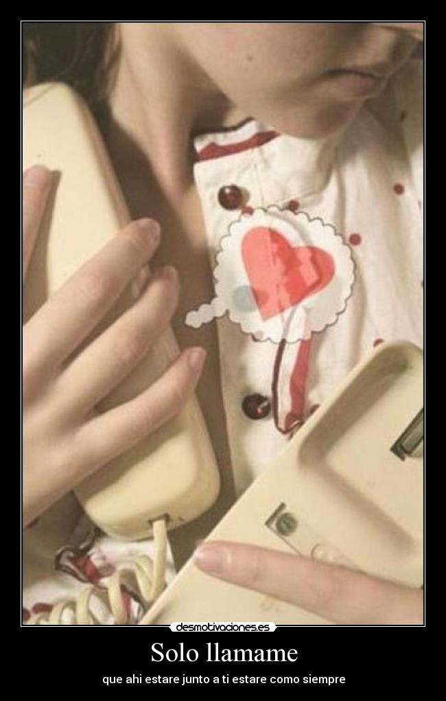Solo llamame -