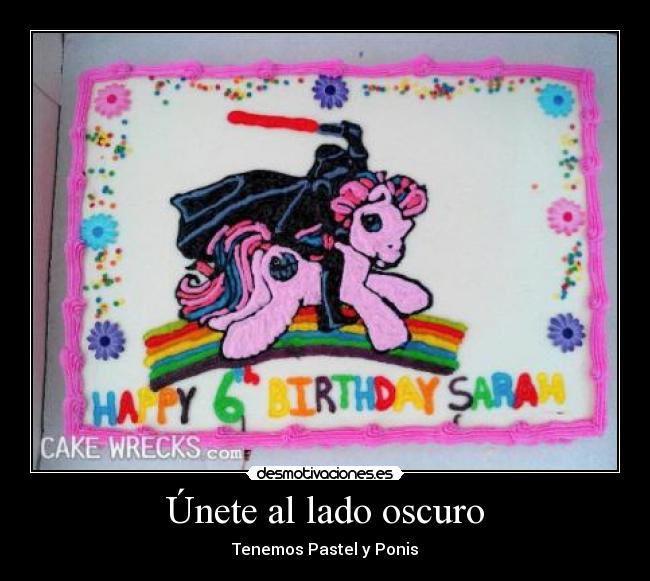 Únete al lado oscuro -