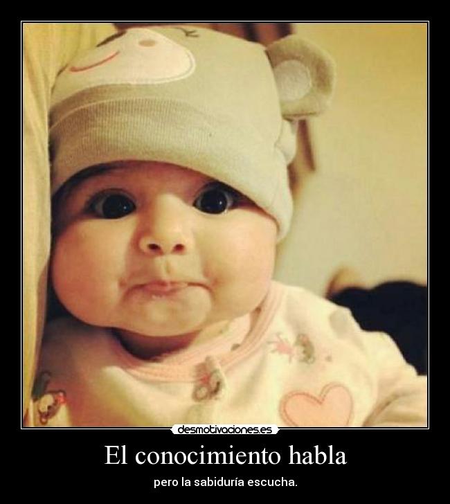 El conocimiento habla -