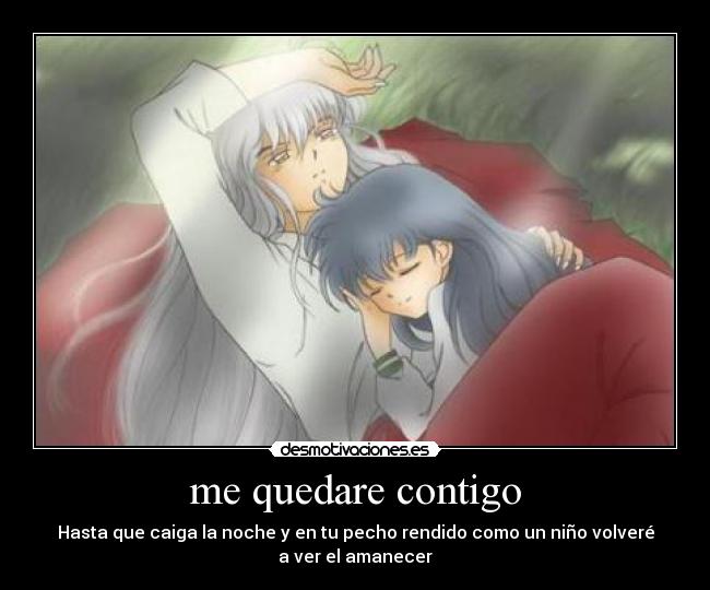 me quedare contigo -