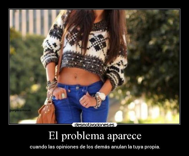 El problema aparece -