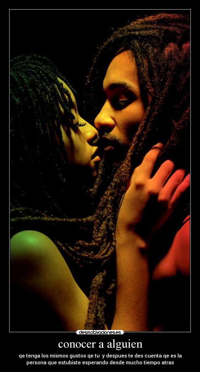 conocer a alguien - 