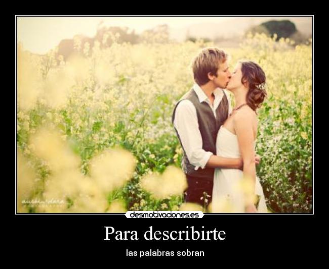 Para describirte -