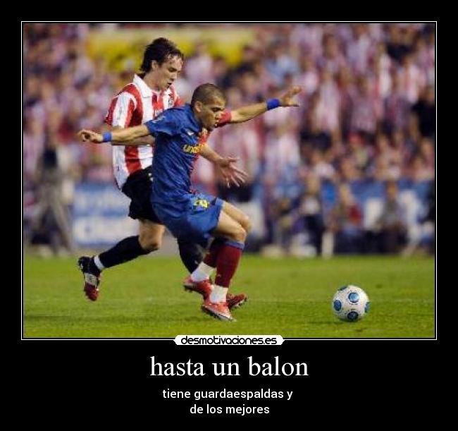 hasta un balon - 