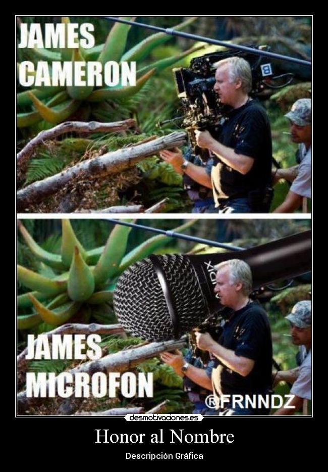 Honor al Nombre - Descripción Gráfica