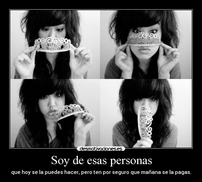 Soy de esas personas - 