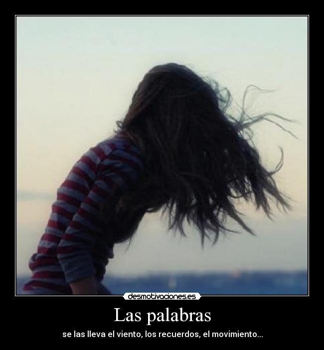 Las palabras -