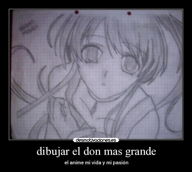 dibujar el don mas grande - 