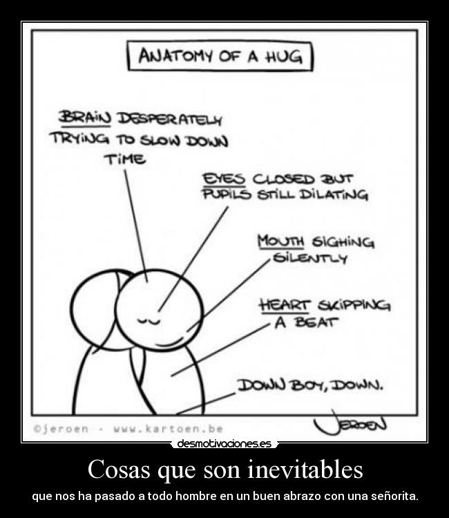 Cosas que son inevitables -
