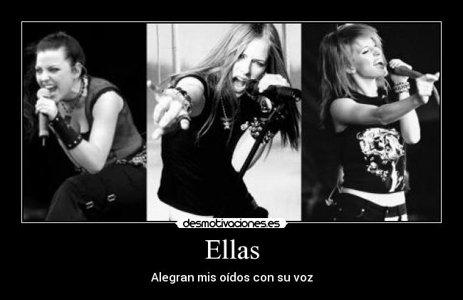 Ellas - Alegran mis oídos con su voz