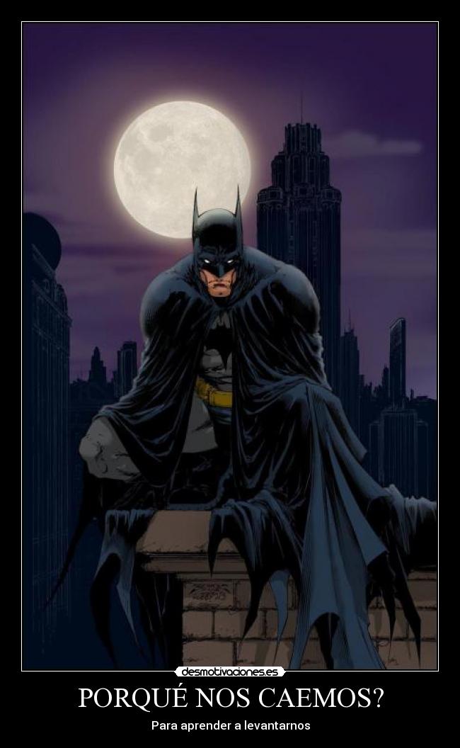 PORQUÉ NOS CAEMOS? -