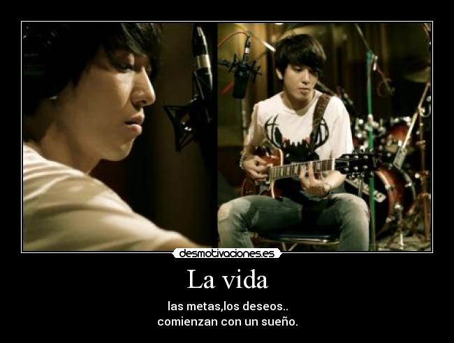 La vida - las metas,los deseos..
comienzan con un sueño.