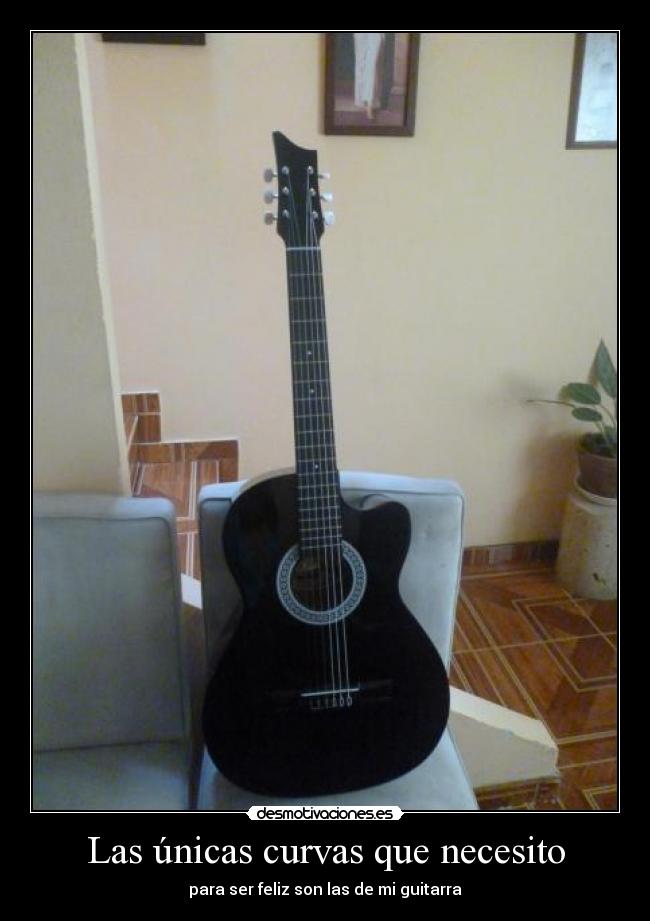 carteles guitarra unica amo desmotivaciones