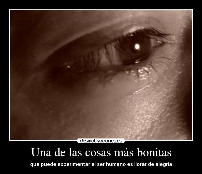 Una de las cosas más bonitas - 