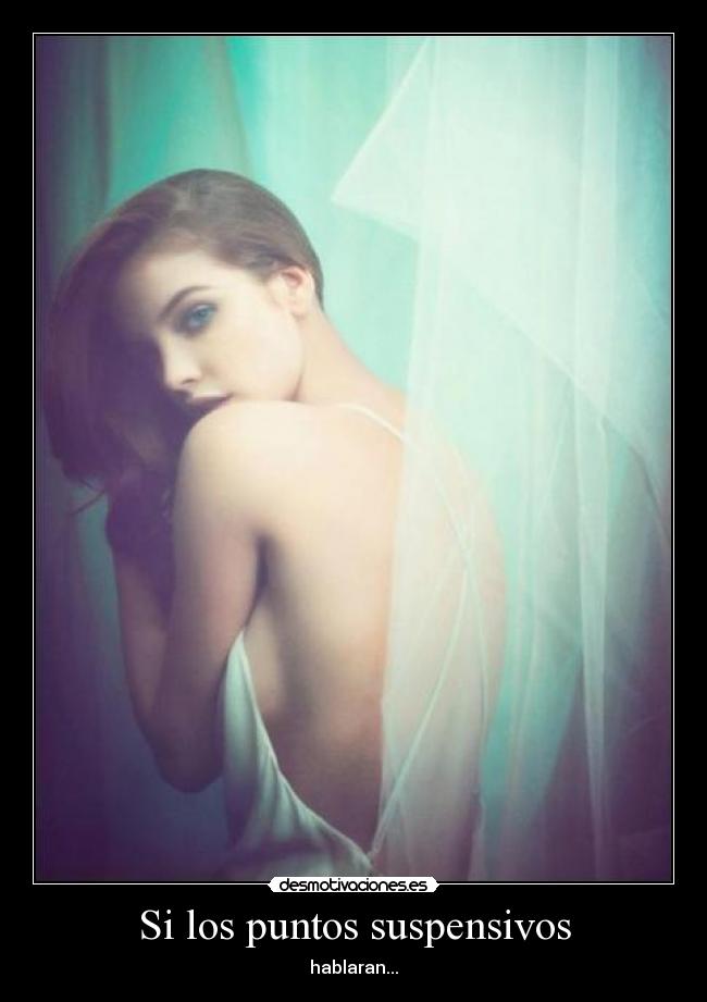 Si los puntos suspensivos -