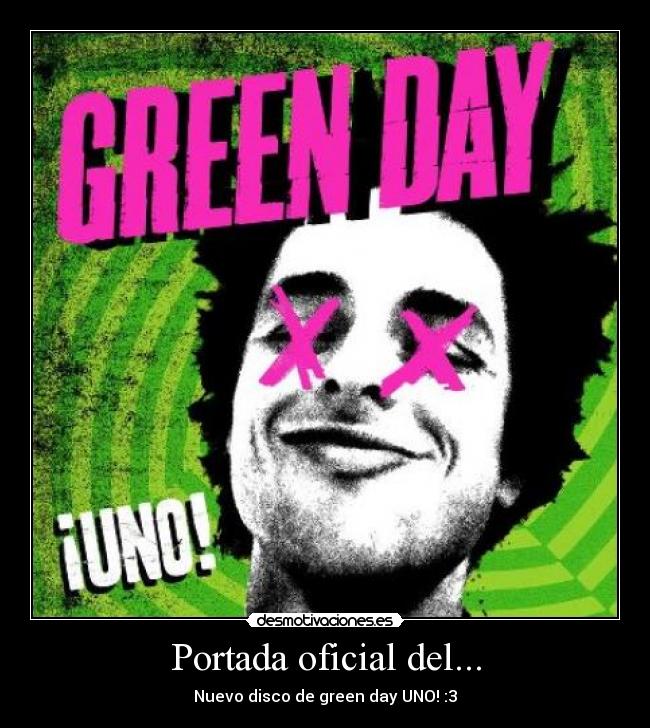 Portada oficial del... - Nuevo disco de green day UNO! :3