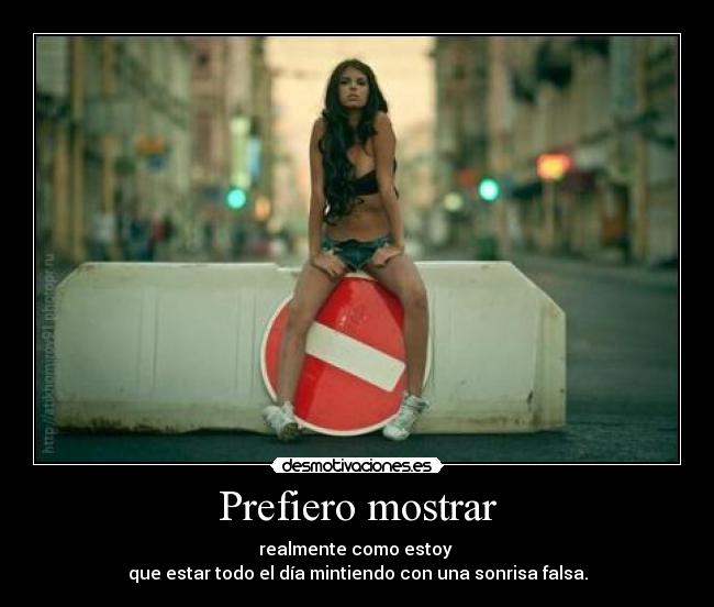 Prefiero mostrar - 