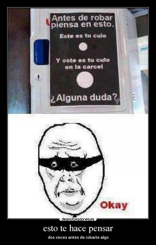 esto te hace pensar -