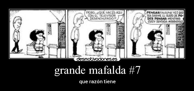 grande mafalda #7 -