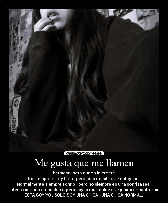 Me gusta que me llamen -