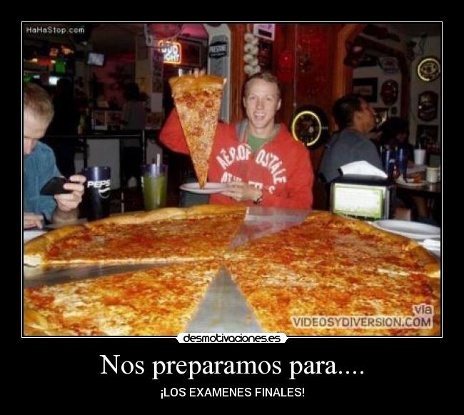 carteles examenes finales que hambre desmotivaciones
