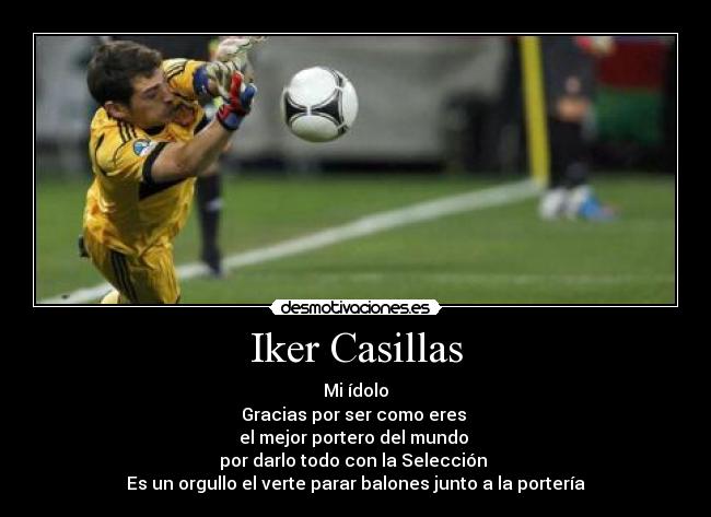 Iker Casillas -